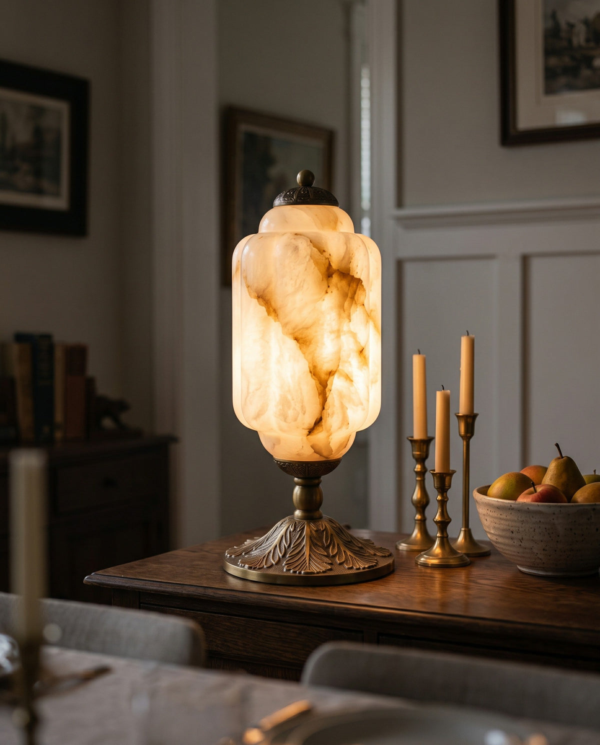 Windsor Alabaster Table Lamp