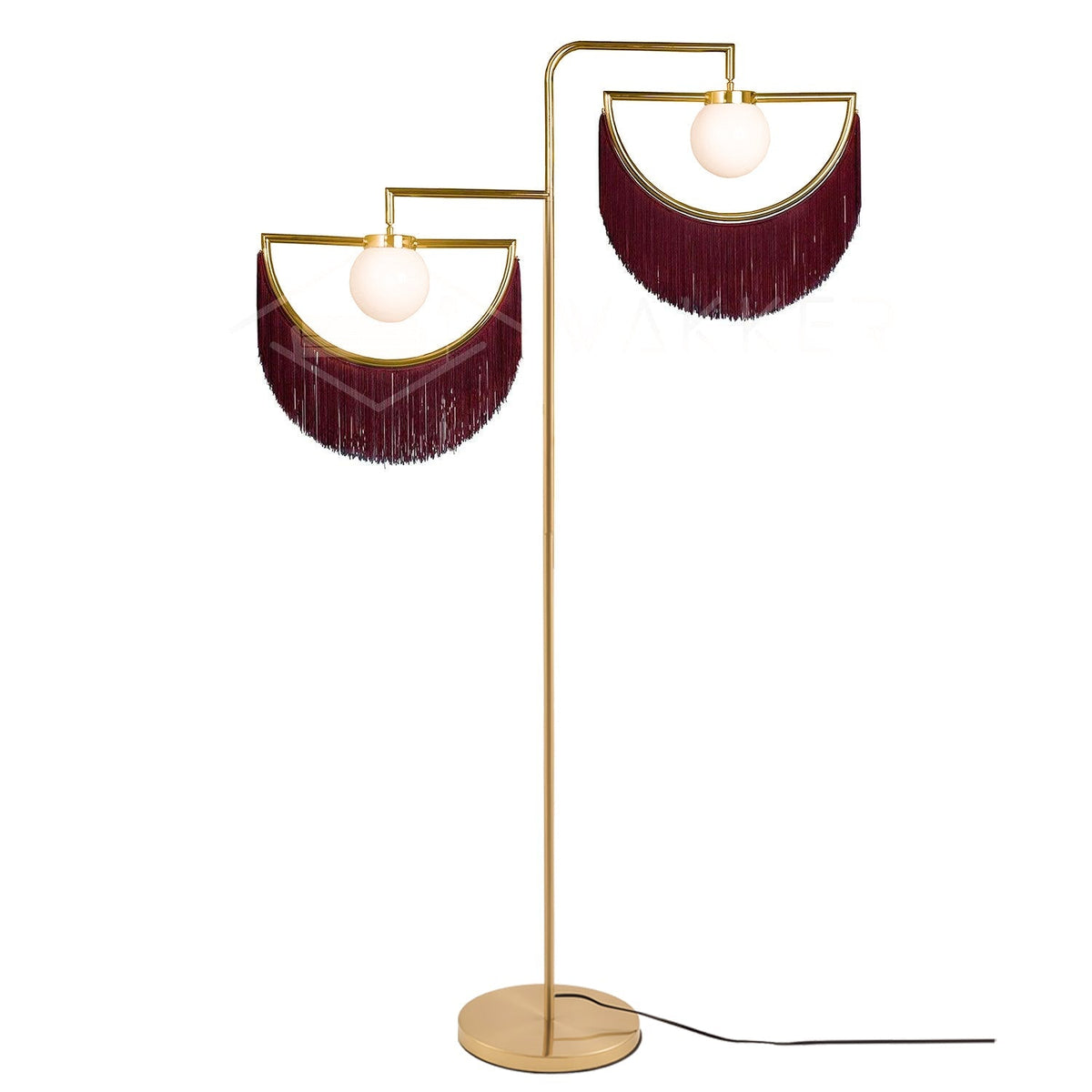 Wink Floor Lamp ? 35.4″ x H 65″ / Dia 90cm x H 165cm / Maroon / US Plug Floor lamp