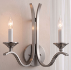 Winslow Wave Arm Wall Sconce