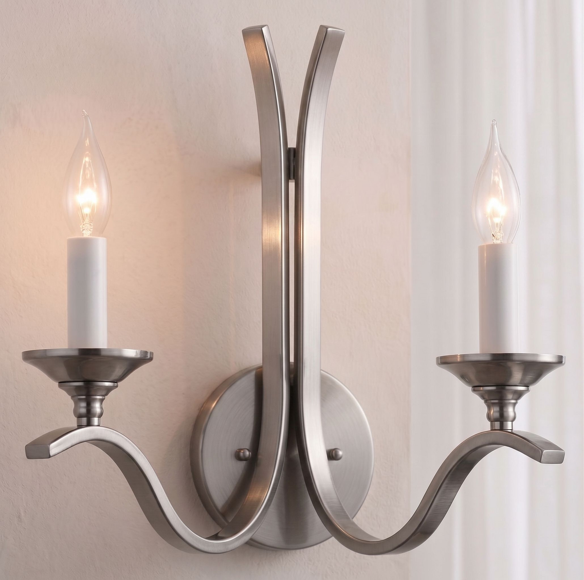 Winslow Wave Arm Wall Sconce