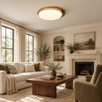 Wood Accent Ceiling Light