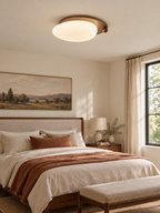 Wood Accent Ceiling Light