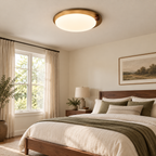 Wood Accent Ceiling Light