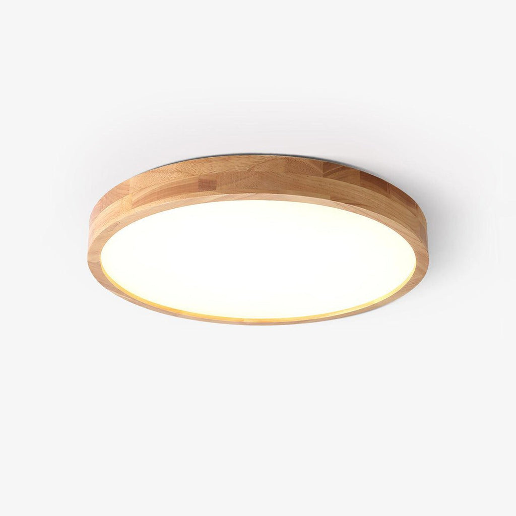 Wooden Geometric Ceiling Light