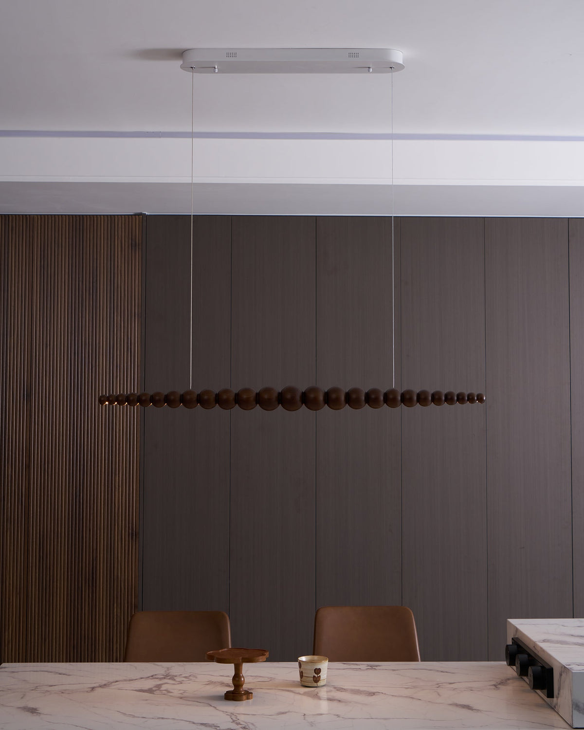 Woodline Orb Pendant Light