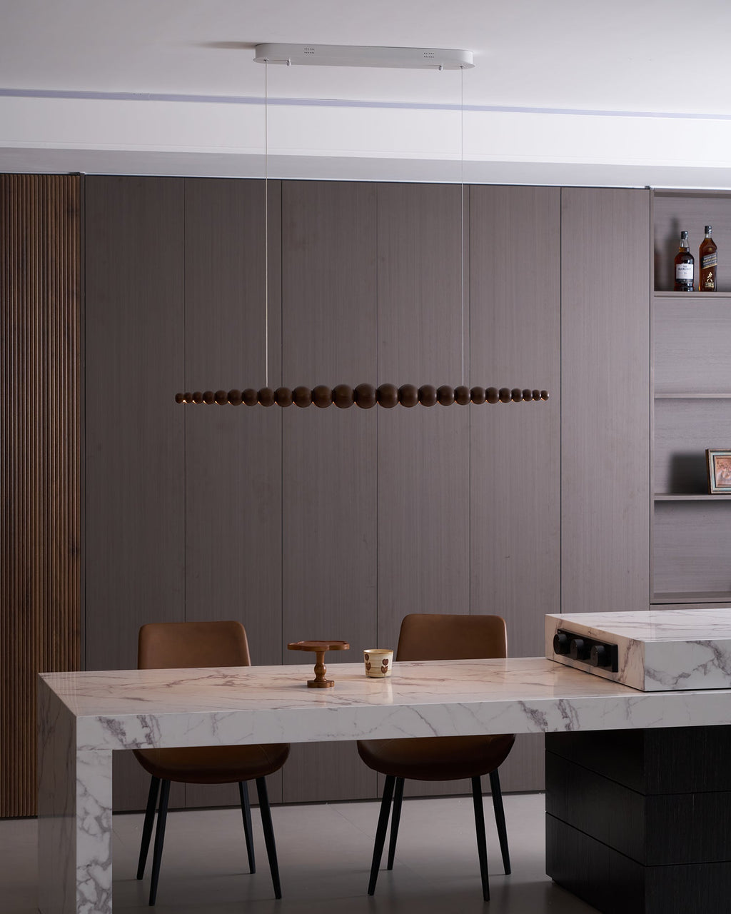 Woodline Orb Pendant Light