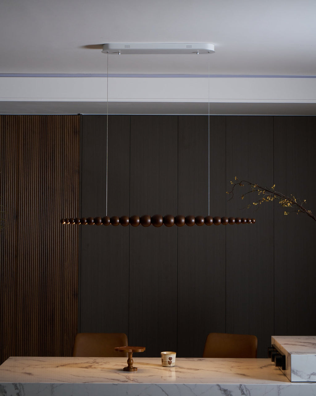 Woodline Orb Pendant Light