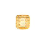 Woven Rattan Outdoor Lamp ∅ 12.2″ x H 11″ / Dia 31cm x H 28cm / Warm Light / Model A: Wired Version Outdoor Lighting