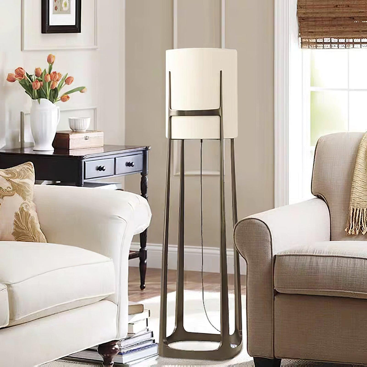 Calden Geometric Floor Lamp