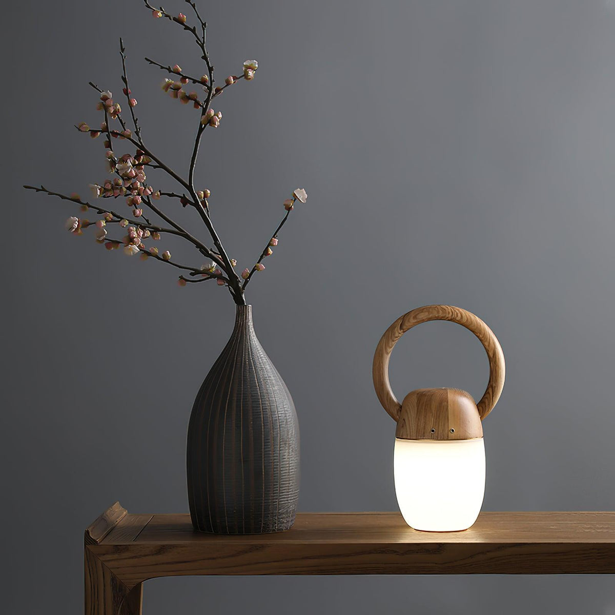 Serene Statue Table Lamp