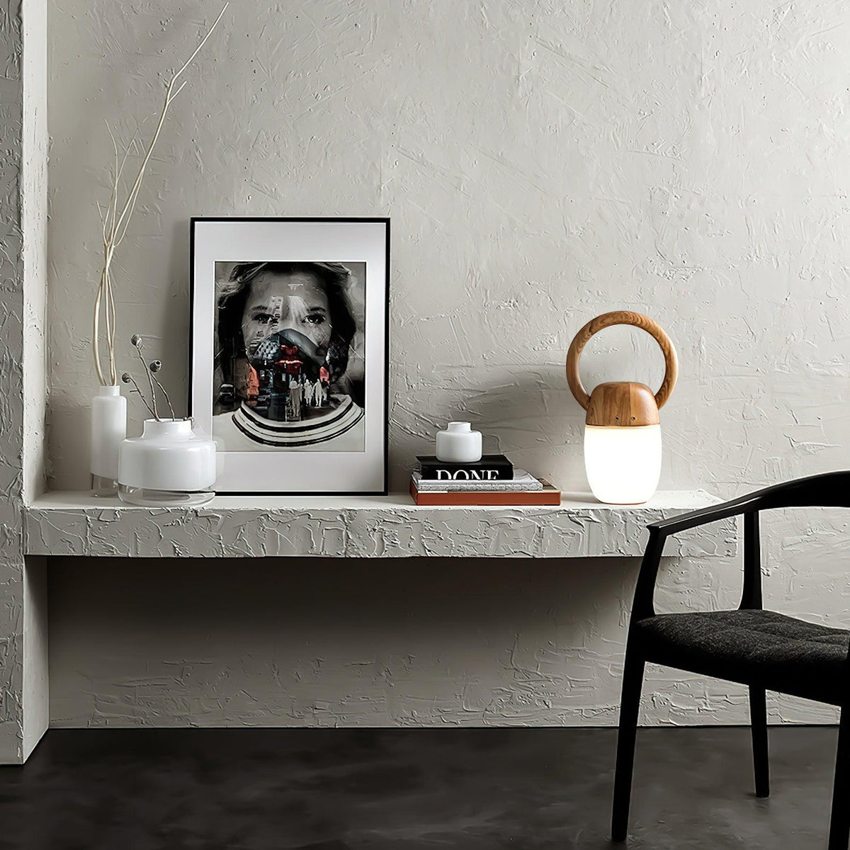 Serene Statue Table Lamp