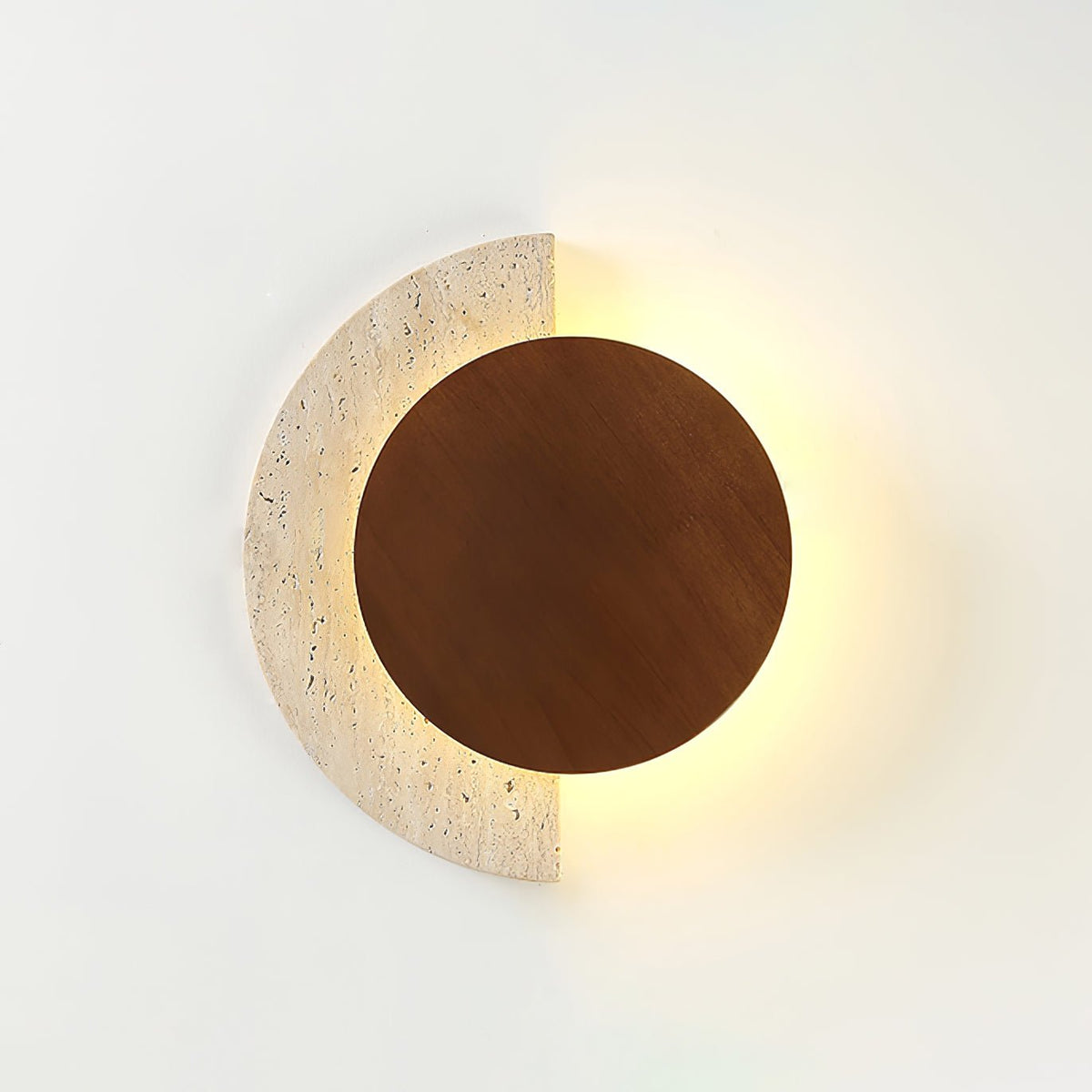 Crescent Halo Wall Sconce