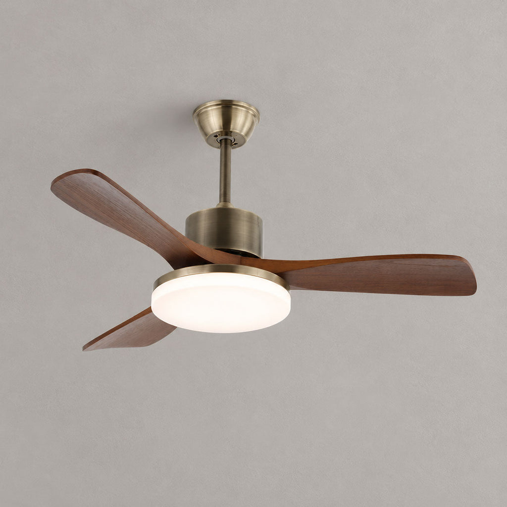 Zephyr Wooden 42"/52" Ceiling Fan Light