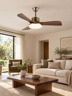 Zephyr Wooden 42"/52" Ceiling Fan Light