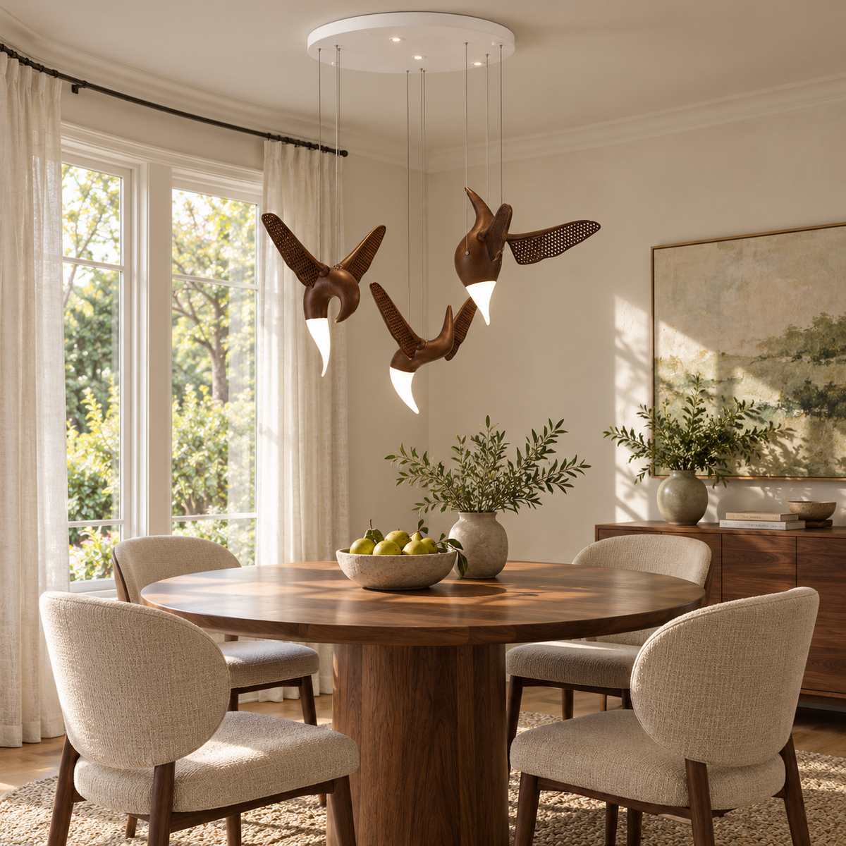 Avian Flight Chandelier