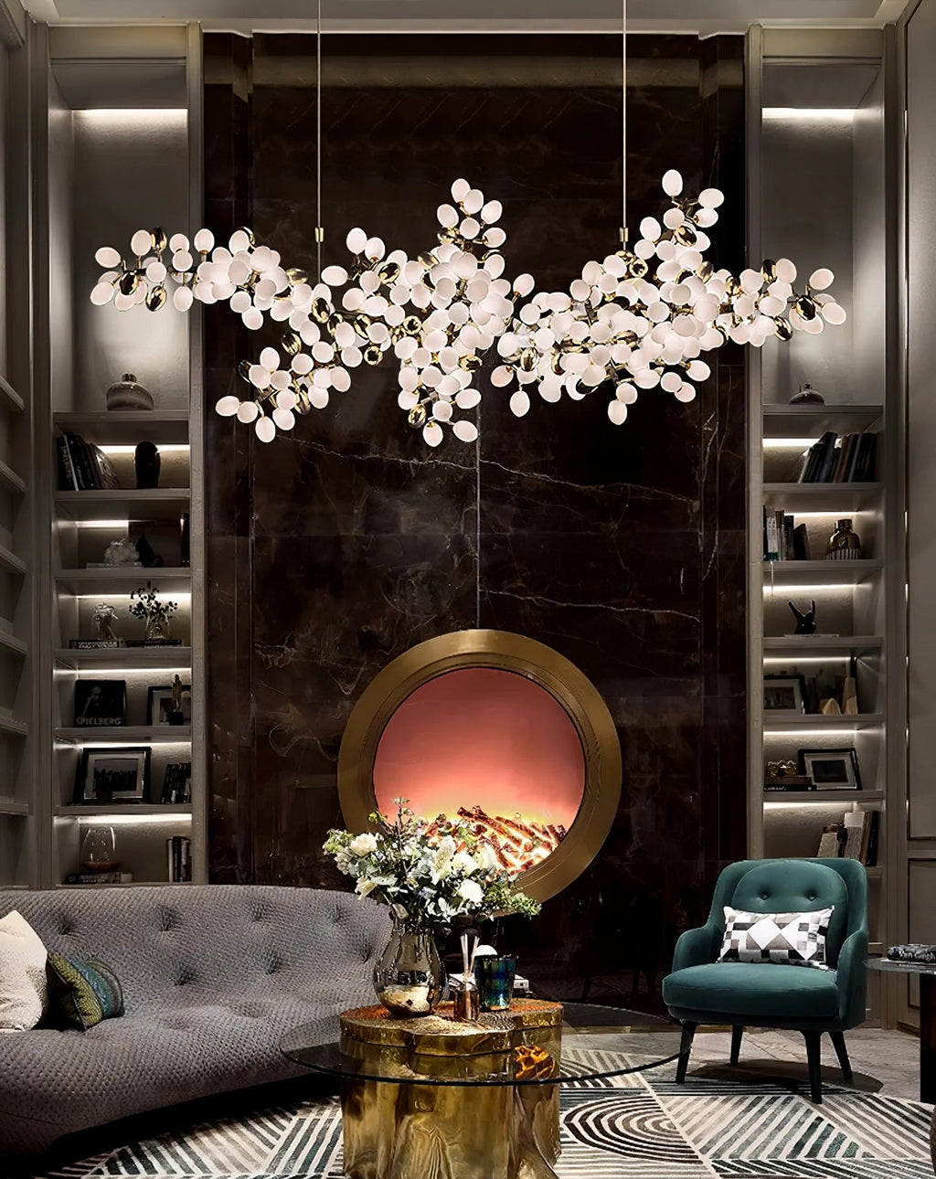 Selene Droplet Chandelier