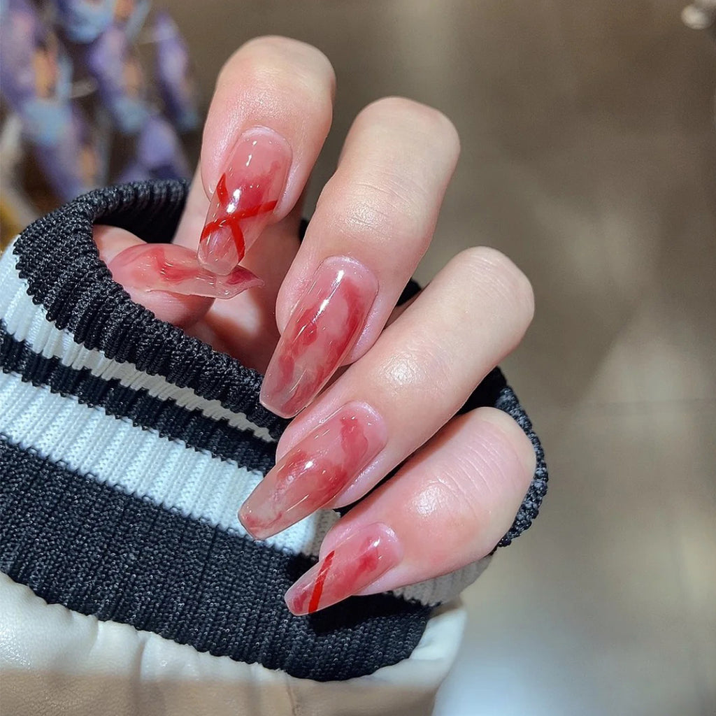StarNagel Coffin Nails in Rosé