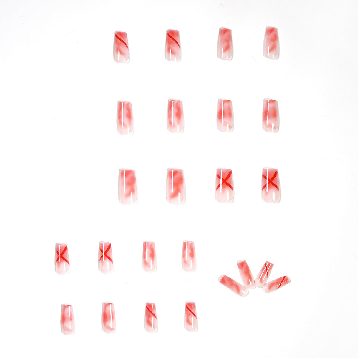 StarNagel Coffin Nails in Rosé