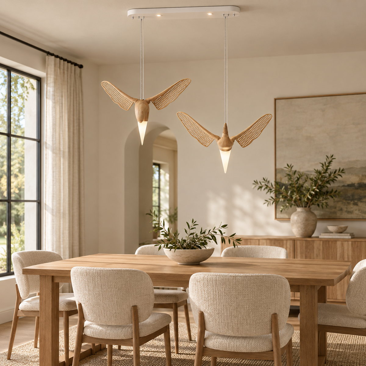 Avian Flight Chandelier