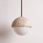 Soren Travertine Pendant Light