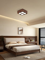 Cobra Wood Ceiling Light