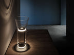 Bamboo Glass Floor Lamp Floor lamp