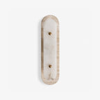 Travertine Pill Sconce
