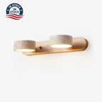 Travertine Duo Wall Light